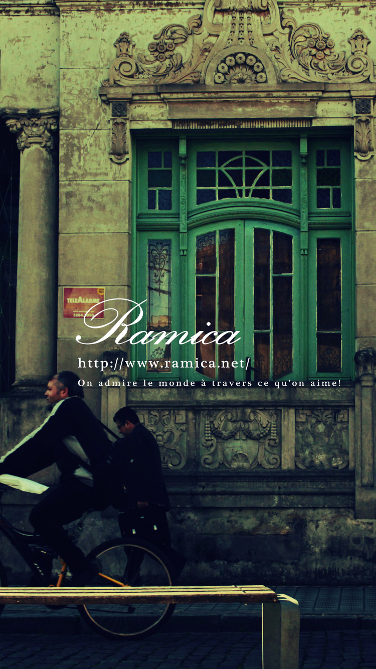 Iphone用無料壁紙ダウンロード ヨーロッパの歴史ある古い通り Ramica