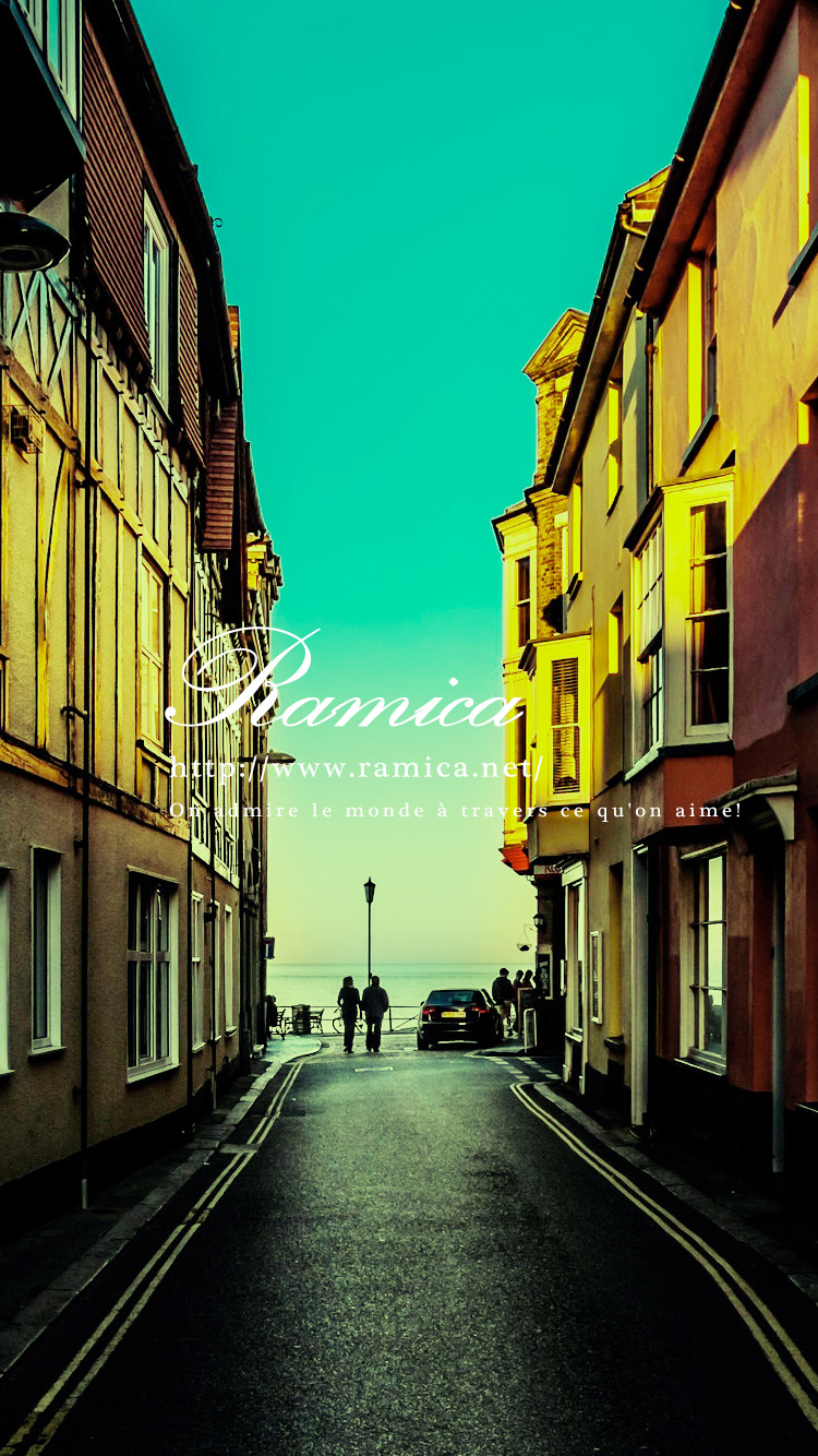 Iphone用無料壁紙ダウンロード 雰囲気あるヨーロッパの裏路地 Ramica