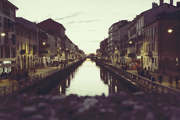 無料で使えるフリー画像 写真素材 古い町と水路 Ramica